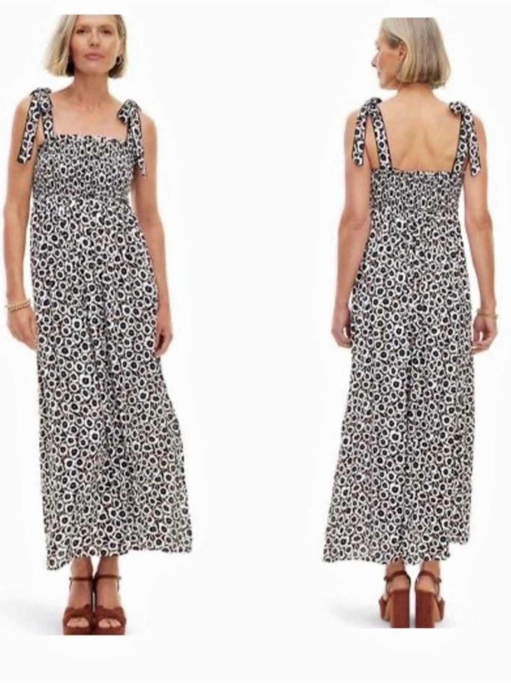 Target x Diane von Furstenburg Smocked Maxi dress, NWT!